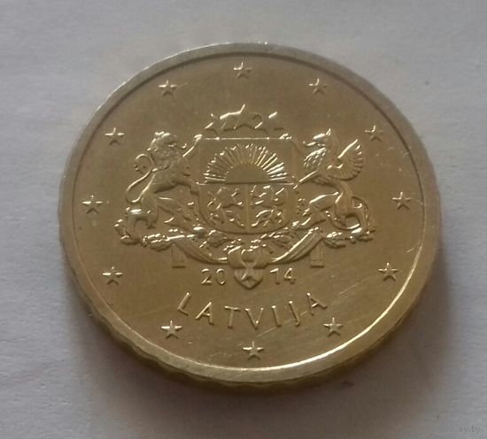 10 евроцентов, Латвия 2014 г., AU