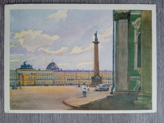 1959. Купецио. Ленинград. Дворцовая площадь
