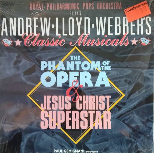 Andrew Lloyd Webber /Classic Musicals/ 1988, MCA, LP, Sealed  England