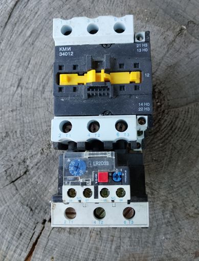 Сборка: Контактор КМИ 34012 АС220, 40А + реле РТИ-3353 электротепловое (23-32А)