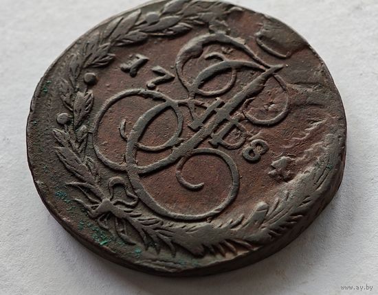 1784 год  5 копеек