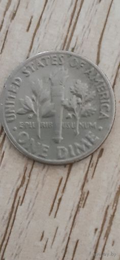 1 дайм 1975, США