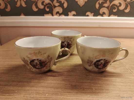 Аукцион с 1-го рубля. Чашки ГДР, Мадонна.