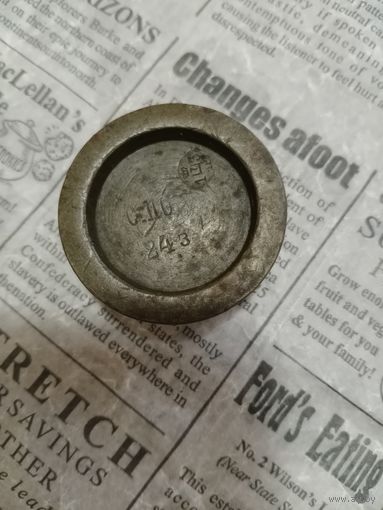 Гирька весовая 24 золотника царская