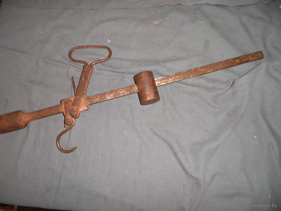 Безмен 1962 г.Бобруйский весовой завод 11218.С рубля.