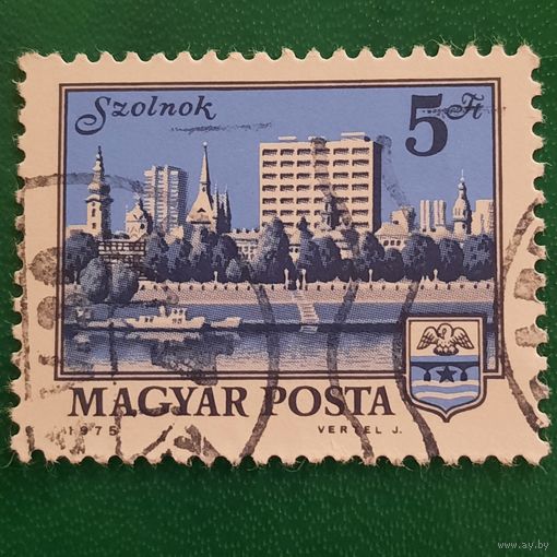 Венгрия 1975. Архитектура. Szolnok