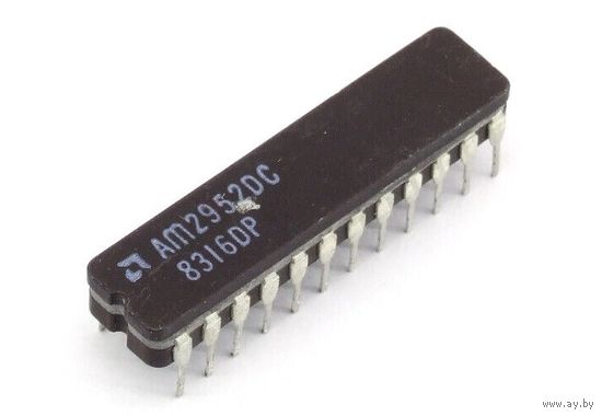 Микросхемы AMD AM2952DC (8-Bit Bidirectional I/O Ports Bus Transceiver)