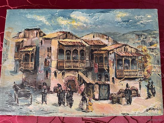 Старый Тбилиси Владимир Шарашидзе х/м