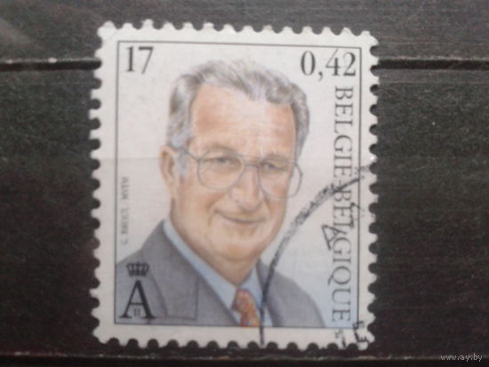 Бельгия 1999 Король Альберт 2 17 франков/0,42 евро