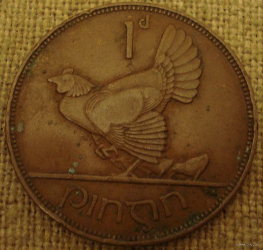 1 пенни 1928 Ирландия