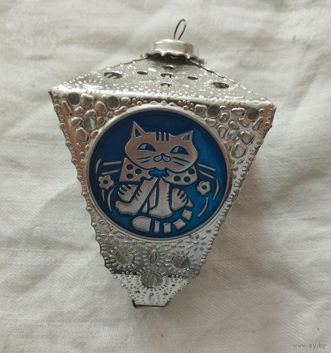 Ёлочная игрушка фонарик