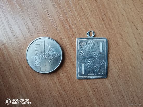 Медальон "король черв"
