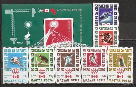 ФФ2 Венгрия 1976 Ол. игры Монреаль