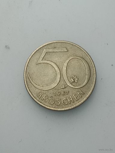 Австрия 50 грошей 1967 года .