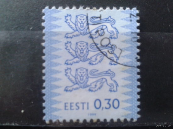 Эстония 1999 Стандарт, герб 0,30