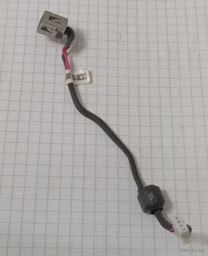 Разъем питания на шлейфе DC30100FJ00CSAN181210  разбора Asus  X53BY-SX152D
