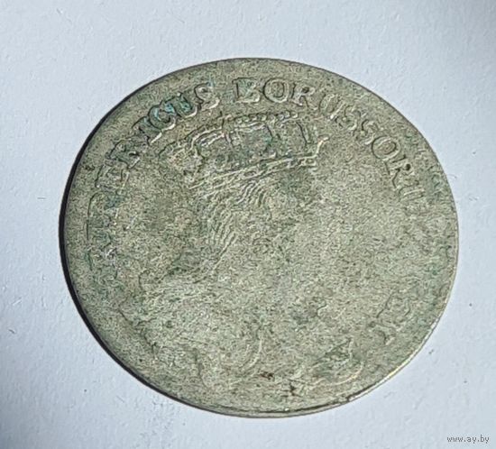 6 грош 1757 год