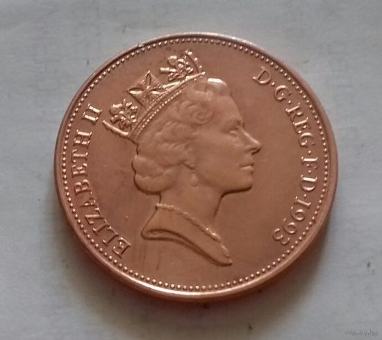 2 пенса, Великобритания 1993 г.