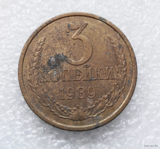 3 копейки 1989 СССР #04