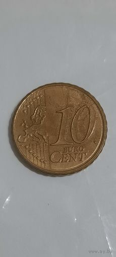 Австрия 10 евроцентов 2008