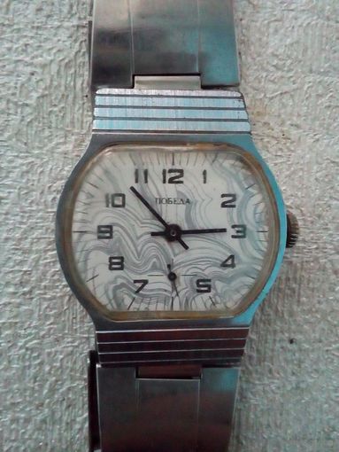 Часы Победа с браслетом механика