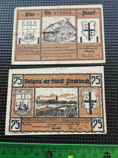 Германия-нотгельд   1mark   пфенингов  Medebach 1921