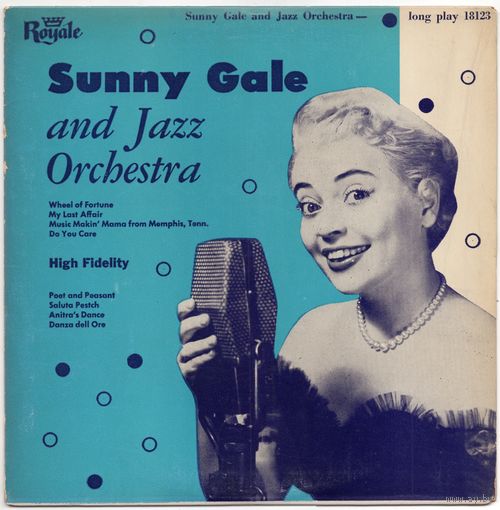 10" LP Sunny Gale 'Sunny Gale and Jazz Orchestra'