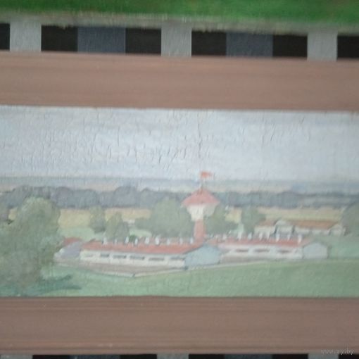 Картина соцреализм холст. 50г.ХХвек. РАСПРОДАЖА КОЛЛЕКЦИИ.