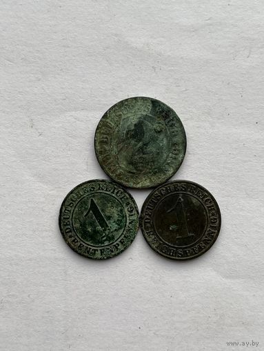 3 монеты Германия