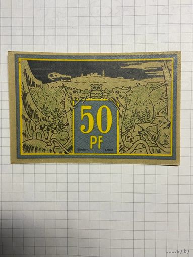 Нотгельд 50 пфеннигов 1921 год. -2112