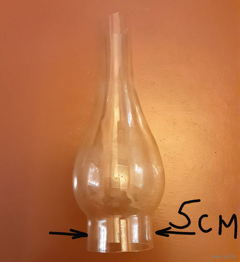 Стекло к керосиновому фонарю (дефект на фото)