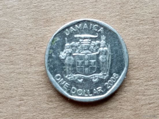 Ямайка 1 доллар, 2008. (D-107)