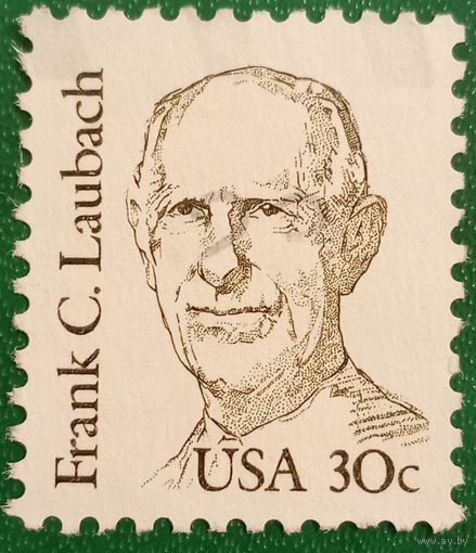 США 2 сентября 1984. Американский педагог и писатель Фрэнк Чарльз Лаубах 1884-1970