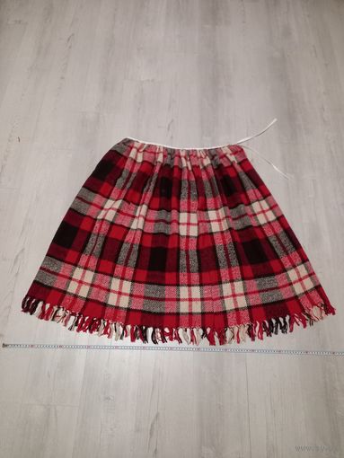 Домотканая юбка, андорак, этно стиль, старинная, винтаж
