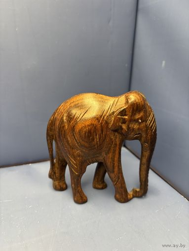 Статуэтка Слон дерево резьба Азия