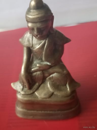 Статуэтка Бронза Будда!!Очень интересная!!