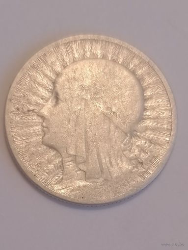 2 злотых 1932 год Польша