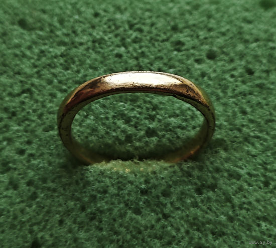 Обручальное кольцо XVIIIв.  Диаметр 16мм. лот ок-10