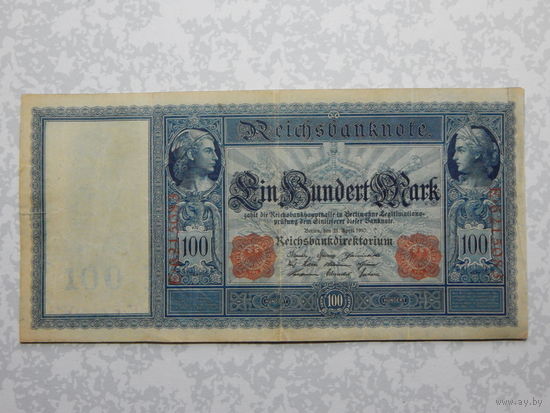 Германия 100 марок 1910г.