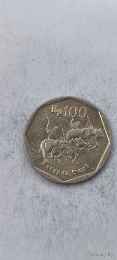 Индонезия 100 рупия 1995