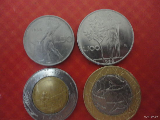 Набор монет Италия