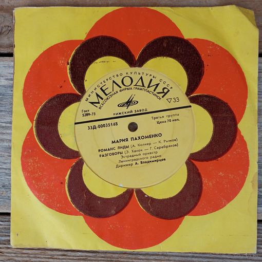 Миньон (7") - Мария Пахоменко - Наши любимые - РЗГ