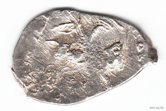 Деньга ~1485-1505 Иван III Васильевич (Великий) чеканка в Новгороде _состояние ХF