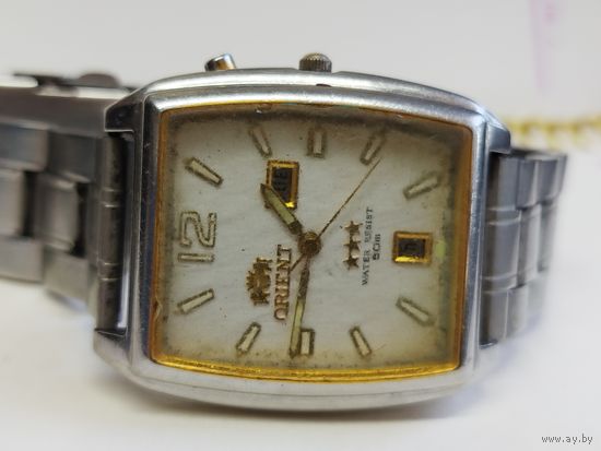 Часы "Orient" не частые,автоподзавод,корпус нерж.