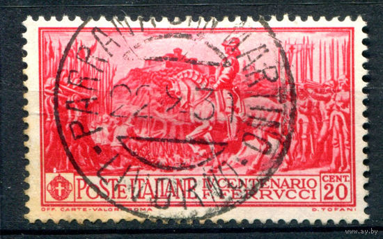 Италия (Королевство) - 1930г. - Франческо Ферруччи, 20 с - 1 марка - гашёная [Mi 337]. #1-It-24-B-1
