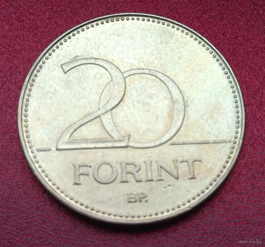 Венгрия. 20 форинтов. 2008 год
