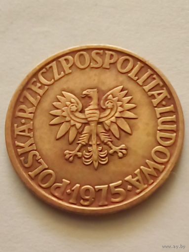 Польша.5 злотых 1975 г.(2)