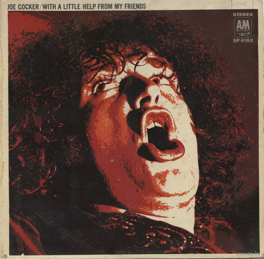 Joe Cocker (JIMMY PAGE, STEVIE WINWOOD) – With A Little Help From My Friends, LP, USA 1969