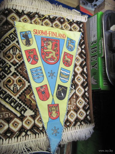 Вымпел Suomi-Finland с рубля!