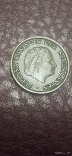Нидерланды 1 цент 1952г.